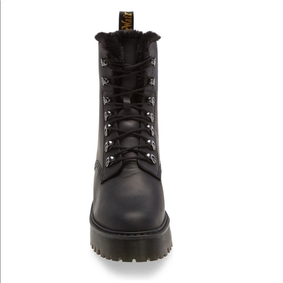 NIB Dr. Martens Leona faux fur lined Size: 6 - Picture 5 of 9
